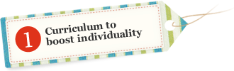 Curriculum to boost individuality